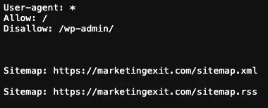 robots.txt 모습